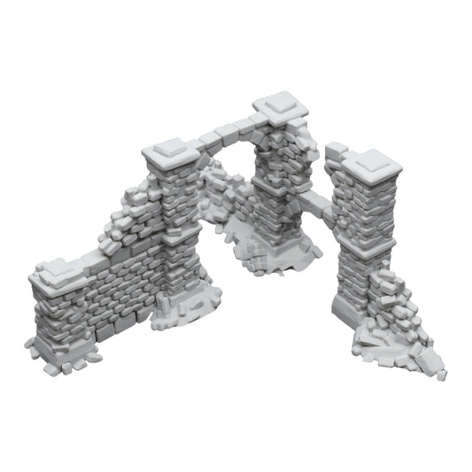 Wargaming 28mm scatter terrain scenery showing 3D-printed item that is compatible with games such as Warhammer 40K, Star Wars Legions, D+D, Dungeons and Dragons, Sci-Fi, Fantasy and other miniature tabletop games. Brand Jawar3d found at www.jawar3d.co.uk.