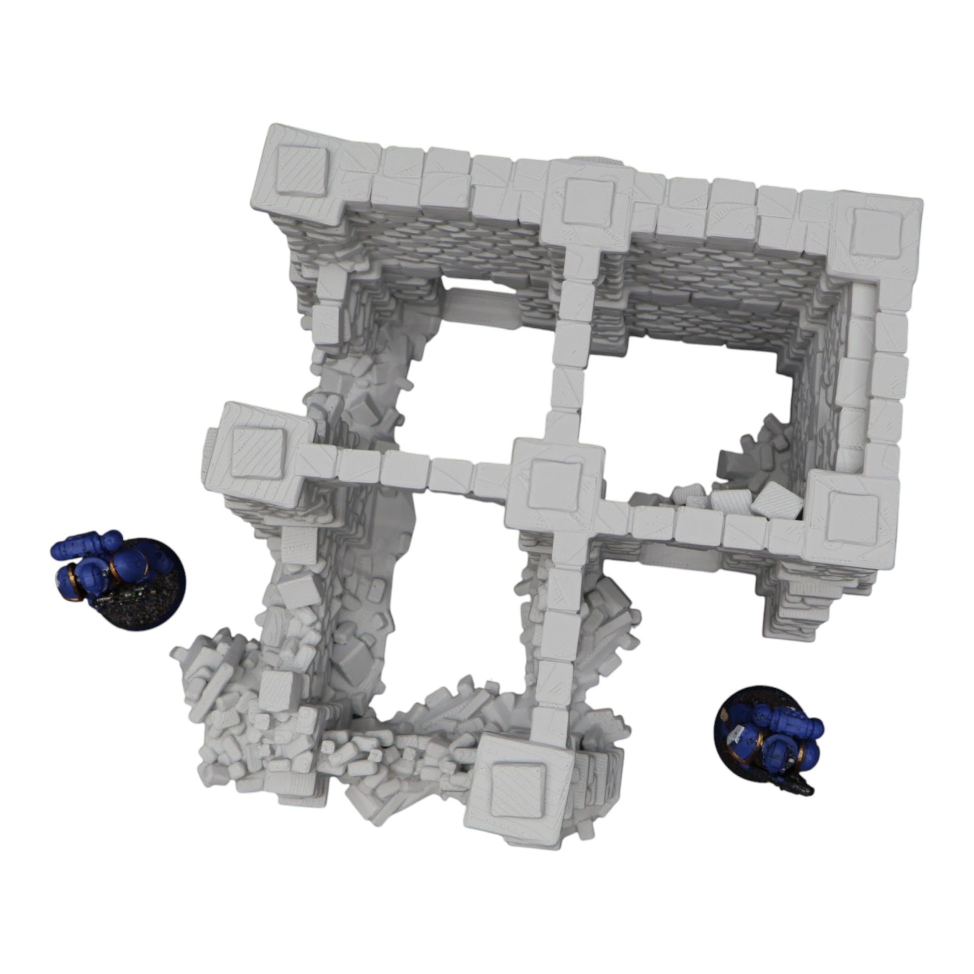 Wargaming 28mm scatter terrain scenery showing 3D-printed item that is compatible with games such as Warhammer 40K, Star Wars Legions, D+D, Dungeons and Dragons, Sci-Fi, Fantasy and other miniature tabletop games. Brand Jawar3d found at www.jawar3d.co.uk.