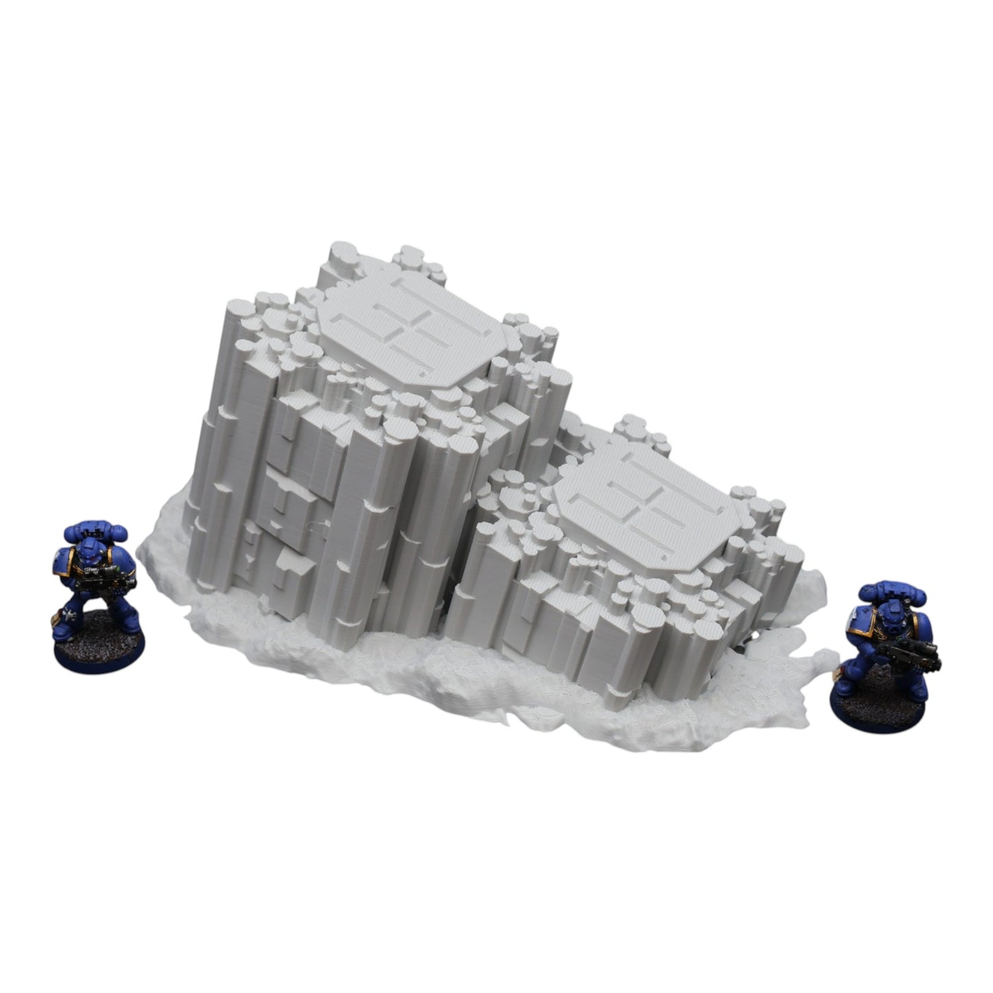 Wargaming 28mm scatter terrain scenery showing 3D-printed item that is compatible with games such as Warhammer 40K, Star Wars Legions, D+D, Dungeons and Dragons, Sci-Fi, Fantasy and other miniature tabletop games. Brand Jawar3d found at www.jawar3d.co.uk.