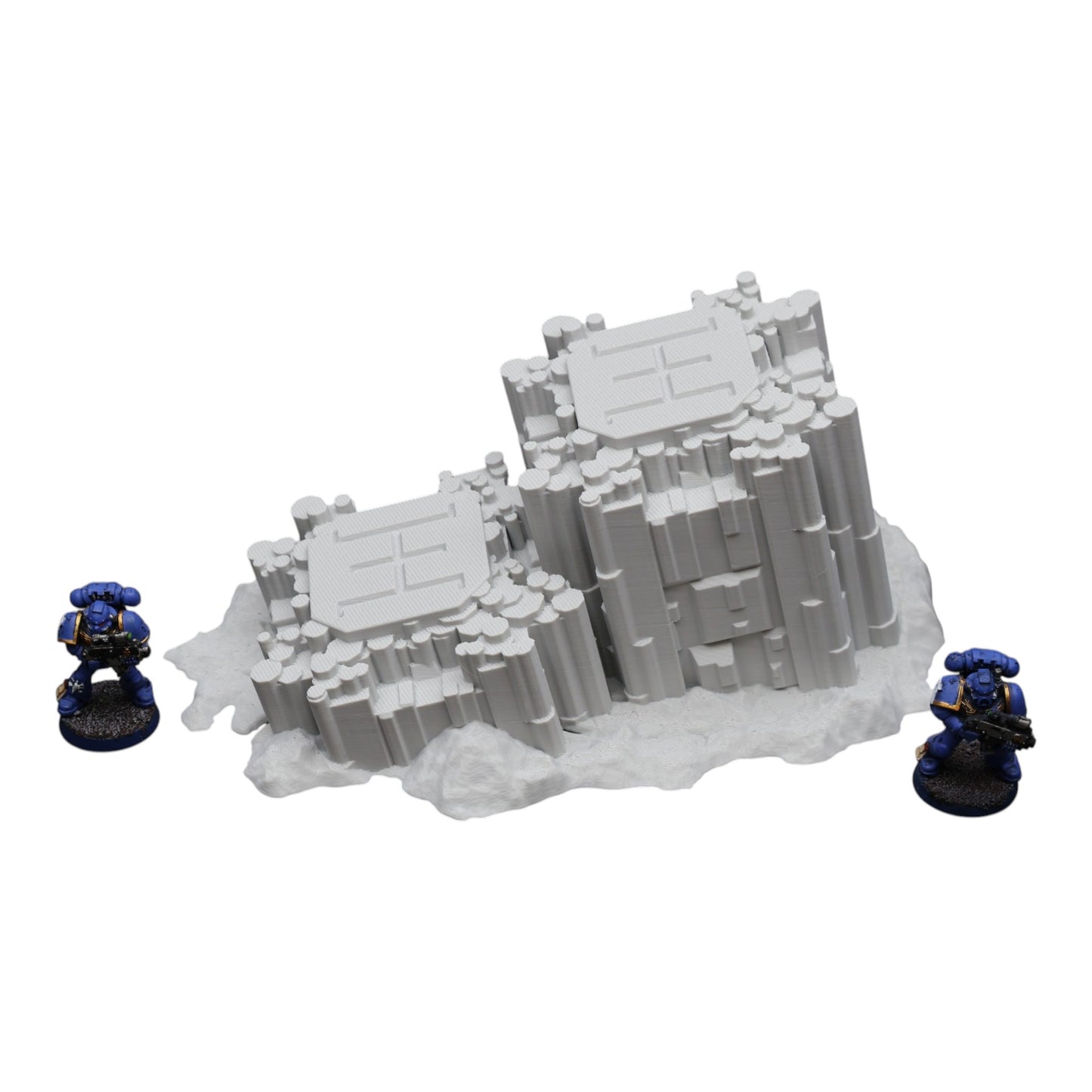 Wargaming 28mm scatter terrain scenery showing 3D-printed item that is compatible with games such as Warhammer 40K, Star Wars Legions, D+D, Dungeons and Dragons, Sci-Fi, Fantasy and other miniature tabletop games. Brand Jawar3d found at www.jawar3d.co.uk.