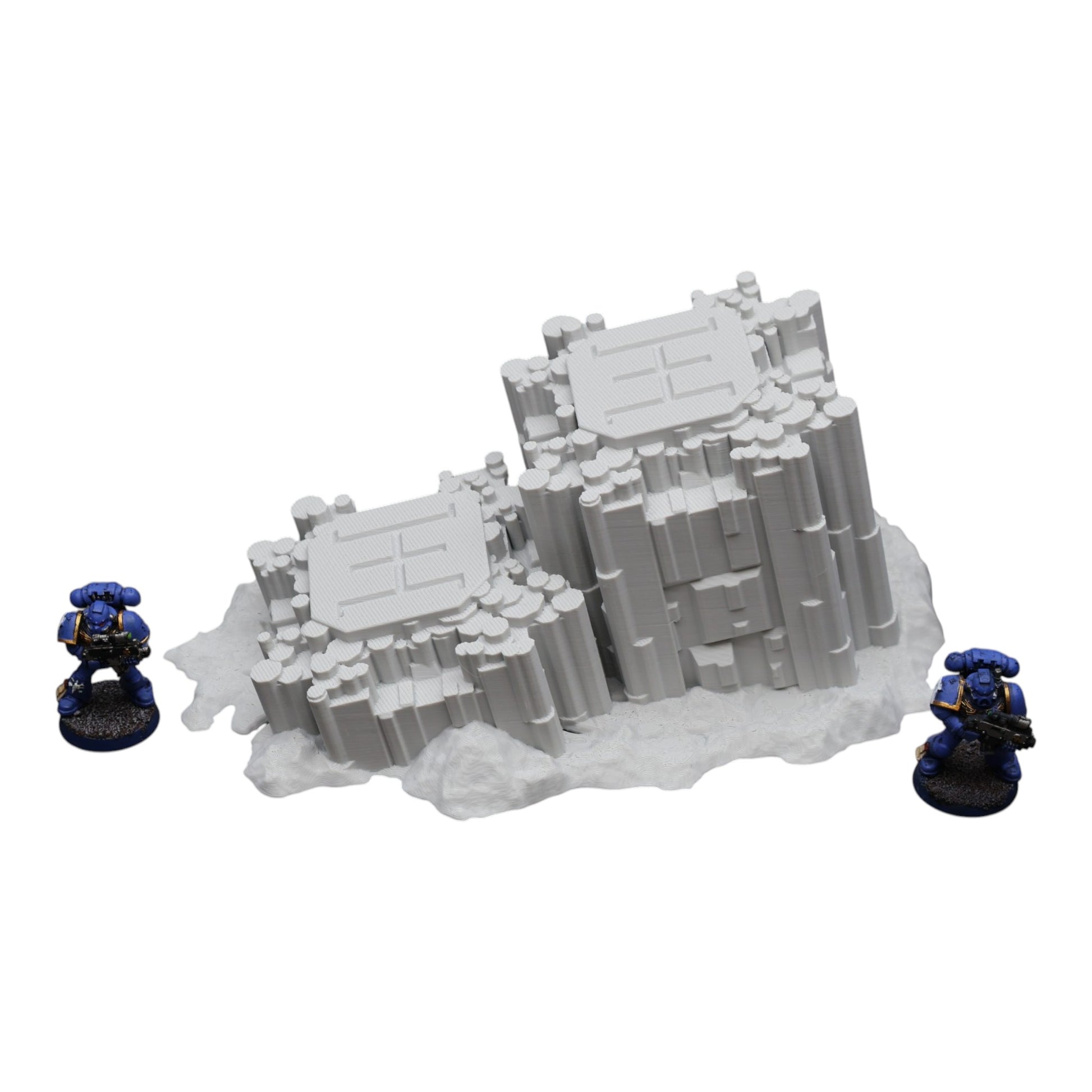 Wargaming 28mm scatter terrain scenery showing 3D-printed item that is compatible with games such as Warhammer 40K, Star Wars Legions, D+D, Dungeons and Dragons, Sci-Fi, Fantasy and other miniature tabletop games. Brand Jawar3d found at www.jawar3d.co.uk.