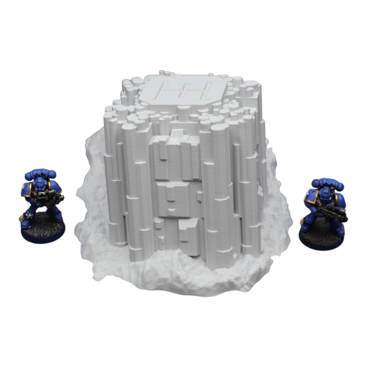 Wargaming 28mm scatter terrain scenery showing 3D-printed item that is compatible with games such as Warhammer 40K, Star Wars Legions, D+D, Dungeons and Dragons, Sci-Fi, Fantasy and other miniature tabletop games. Brand Jawar3d found at www.jawar3d.co.uk.