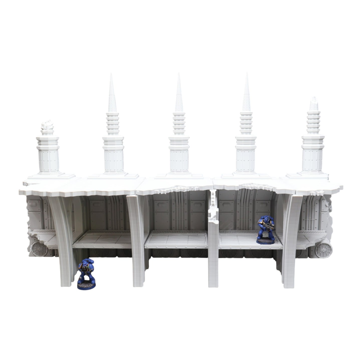 Wargaming 28mm scatter terrain scenery showing 3D-printed item that is compatible with games such as Warhammer 40K, Star Wars Legions, D+D, Dungeons and Dragons, Sci-Fi, Fantasy and other miniature tabletop games. Brand Jawar3d found at www.jawar3d.co.uk.