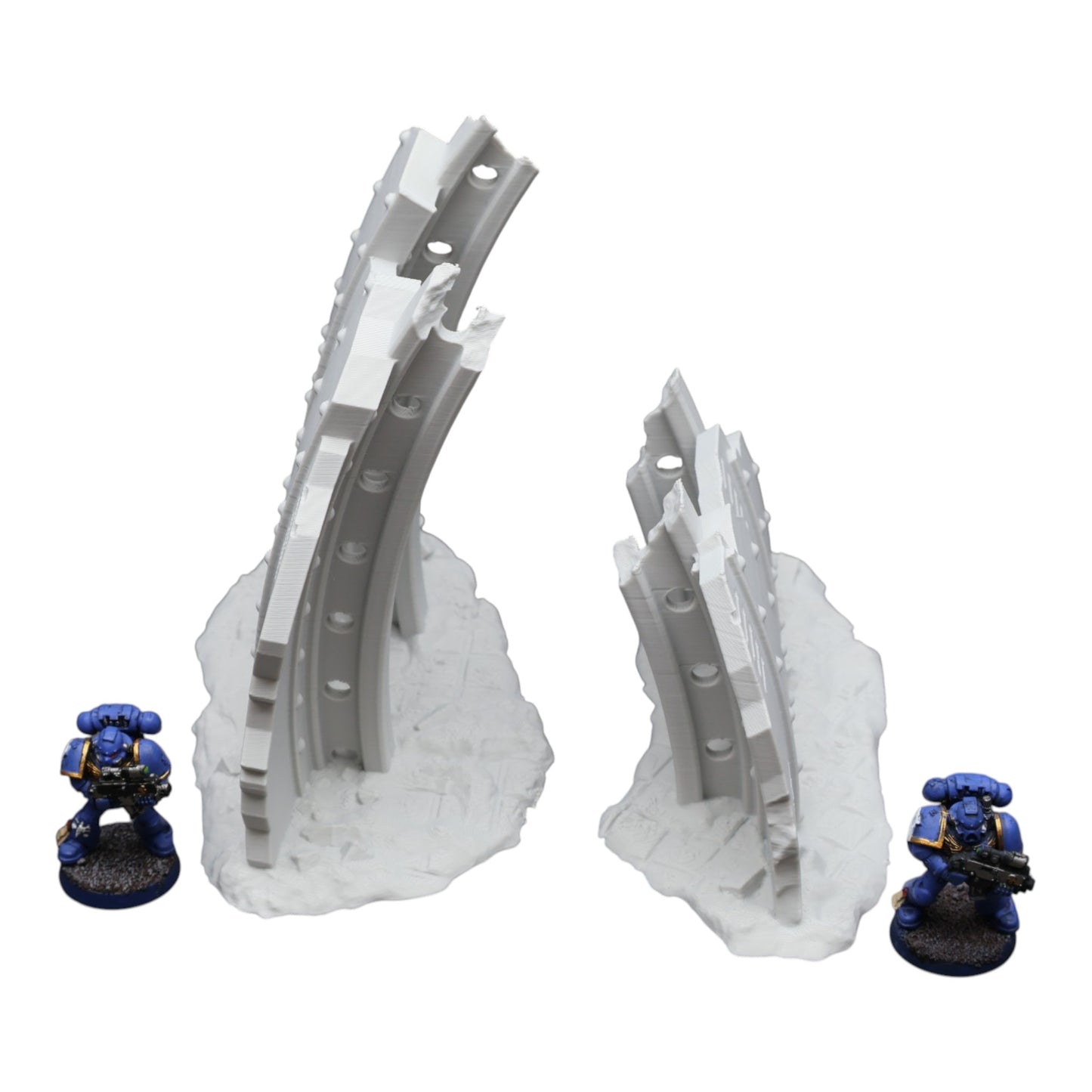 Wargaming 28mm scatter terrain scenery showing 3D-printed item that is compatible with games such as Warhammer 40K, Star Wars Legions, D+D, Dungeons and Dragons, Sci-Fi, Fantasy and other miniature tabletop games. Brand Jawar3d found at www.jawar3d.co.uk.