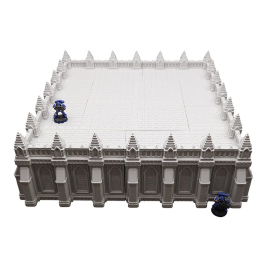 Wargaming 28mm scatter terrain scenery showing 3D-printed item that is compatible with games such as Warhammer 40K, Star Wars Legions, D+D, Dungeons and Dragons, Sci-Fi, Fantasy and other miniature tabletop games. Brand Jawar3d found at www.jawar3d.co.uk.