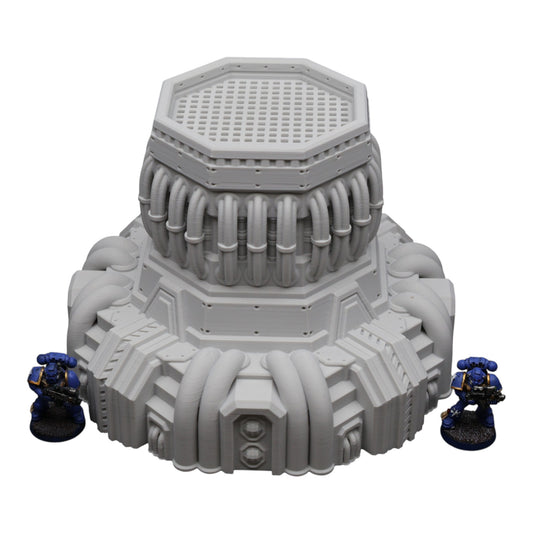 Wargaming 28mm scatter terrain scenery showing 3D-printed item that is compatible with games such as Warhammer 40K, Star Wars Legions, D+D, Dungeons and Dragons, Sci-Fi, Fantasy and other miniature tabletop games. Brand Jawar3d found at www.jawar3d.co.uk.