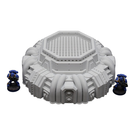 Wargaming 28mm scatter terrain scenery showing 3D-printed item that is compatible with games such as Warhammer 40K, Star Wars Legions, D+D, Dungeons and Dragons, Sci-Fi, Fantasy and other miniature tabletop games. Brand Jawar3d found at www.jawar3d.co.uk.