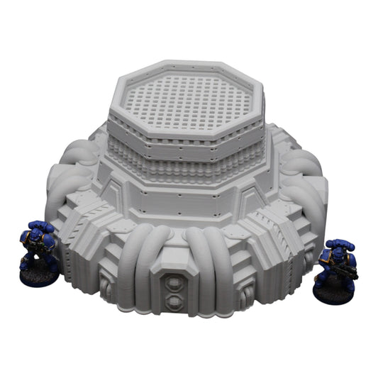 Wargaming 28mm scatter terrain scenery showing 3D-printed item that is compatible with games such as Warhammer 40K, Star Wars Legions, D+D, Dungeons and Dragons, Sci-Fi, Fantasy and other miniature tabletop games. Brand Jawar3d found at www.jawar3d.co.uk.