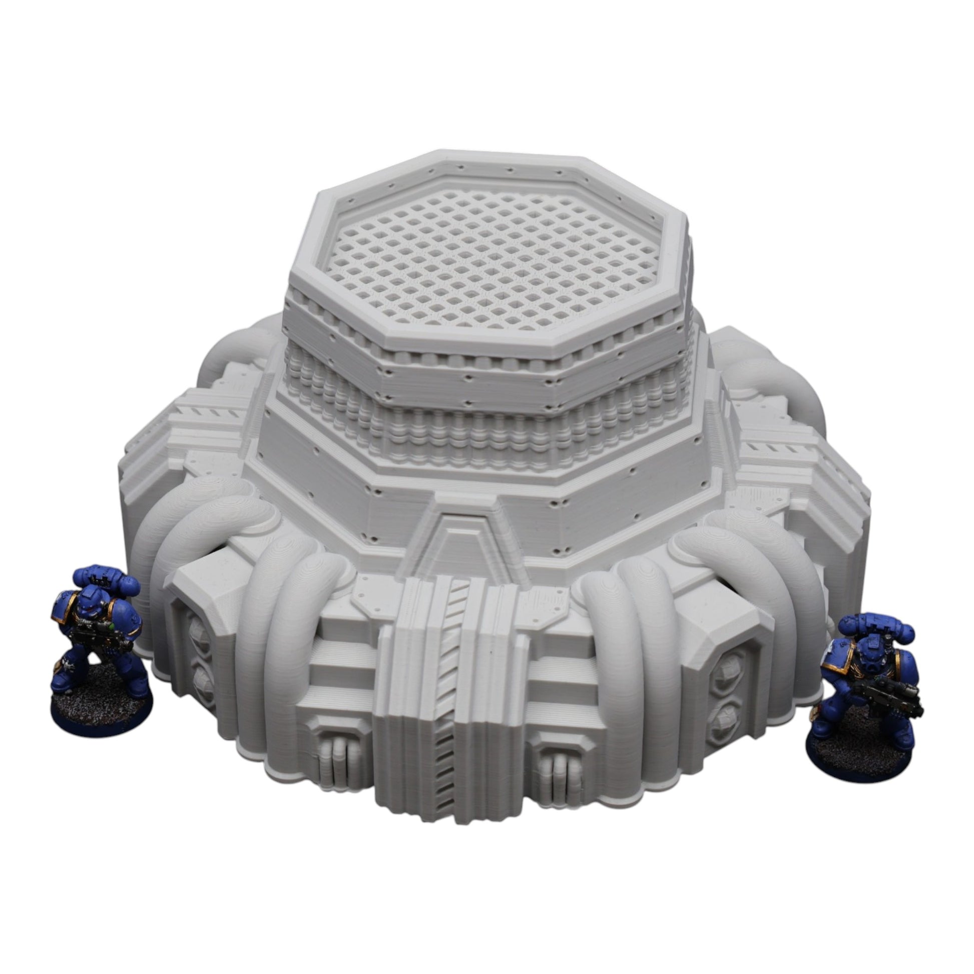 Wargaming 28mm scatter terrain scenery showing 3D-printed item that is compatible with games such as Warhammer 40K, Star Wars Legions, D+D, Dungeons and Dragons, Sci-Fi, Fantasy and other miniature tabletop games. Brand Jawar3d found at www.jawar3d.co.uk.