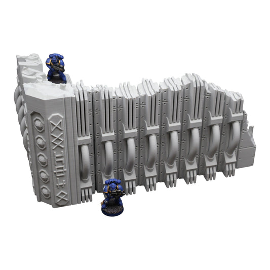 Wargaming 28mm scatter terrain scenery showing 3D-printed item that is compatible with games such as Warhammer 40K, Star Wars Legions, D+D, Dungeons and Dragons, Sci-Fi, Fantasy and other miniature tabletop games. Brand Jawar3d found at www.jawar3d.co.uk.