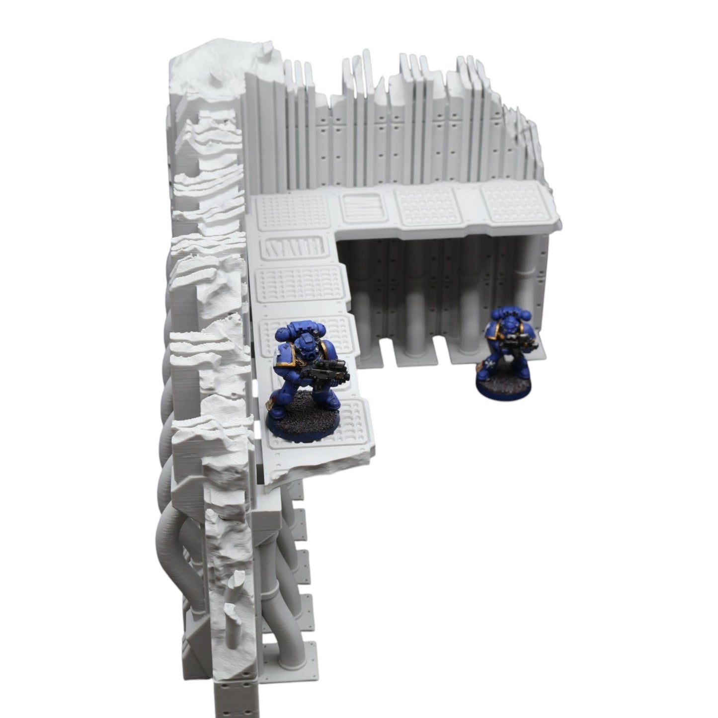 Wargaming 28mm scatter terrain scenery showing 3D-printed item that is compatible with games such as Warhammer 40K, Star Wars Legions, D+D, Dungeons and Dragons, Sci-Fi, Fantasy and other miniature tabletop games. Brand Jawar3d found at www.jawar3d.co.uk.