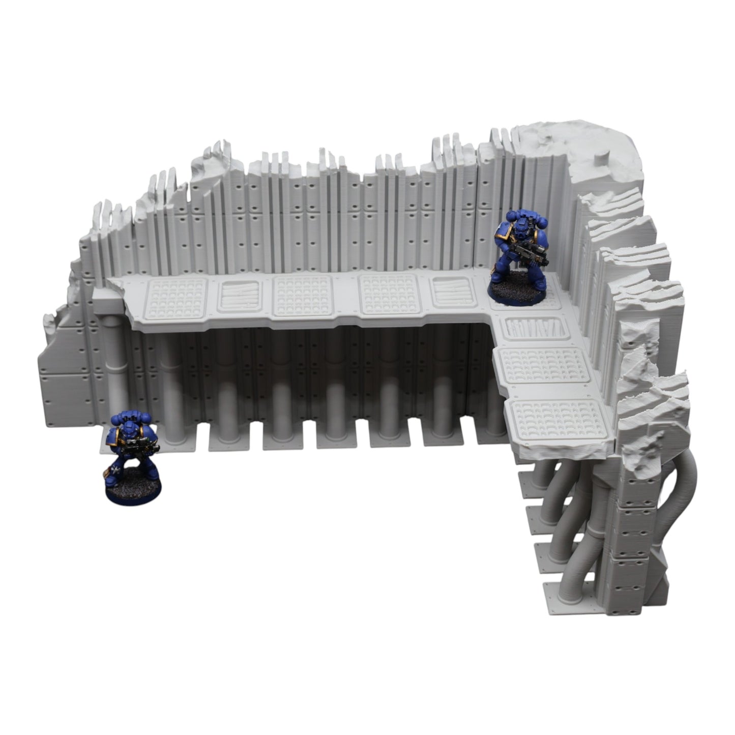 Wargaming 28mm scatter terrain scenery showing 3D-printed item that is compatible with games such as Warhammer 40K, Star Wars Legions, D+D, Dungeons and Dragons, Sci-Fi, Fantasy and other miniature tabletop games. Brand Jawar3d found at www.jawar3d.co.uk.
