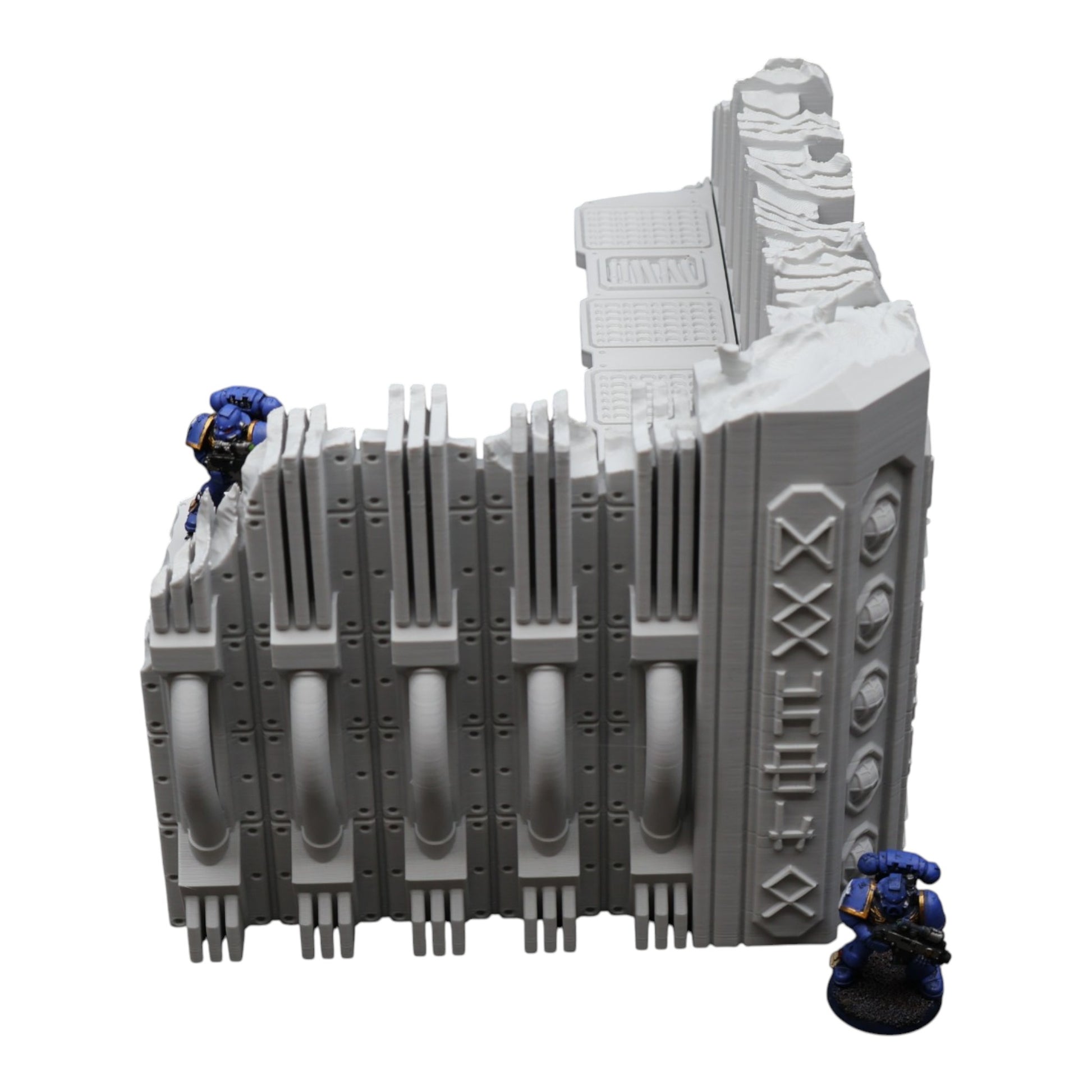 Wargaming 28mm scatter terrain scenery showing 3D-printed item that is compatible with games such as Warhammer 40K, Star Wars Legions, D+D, Dungeons and Dragons, Sci-Fi, Fantasy and other miniature tabletop games. Brand Jawar3d found at www.jawar3d.co.uk.