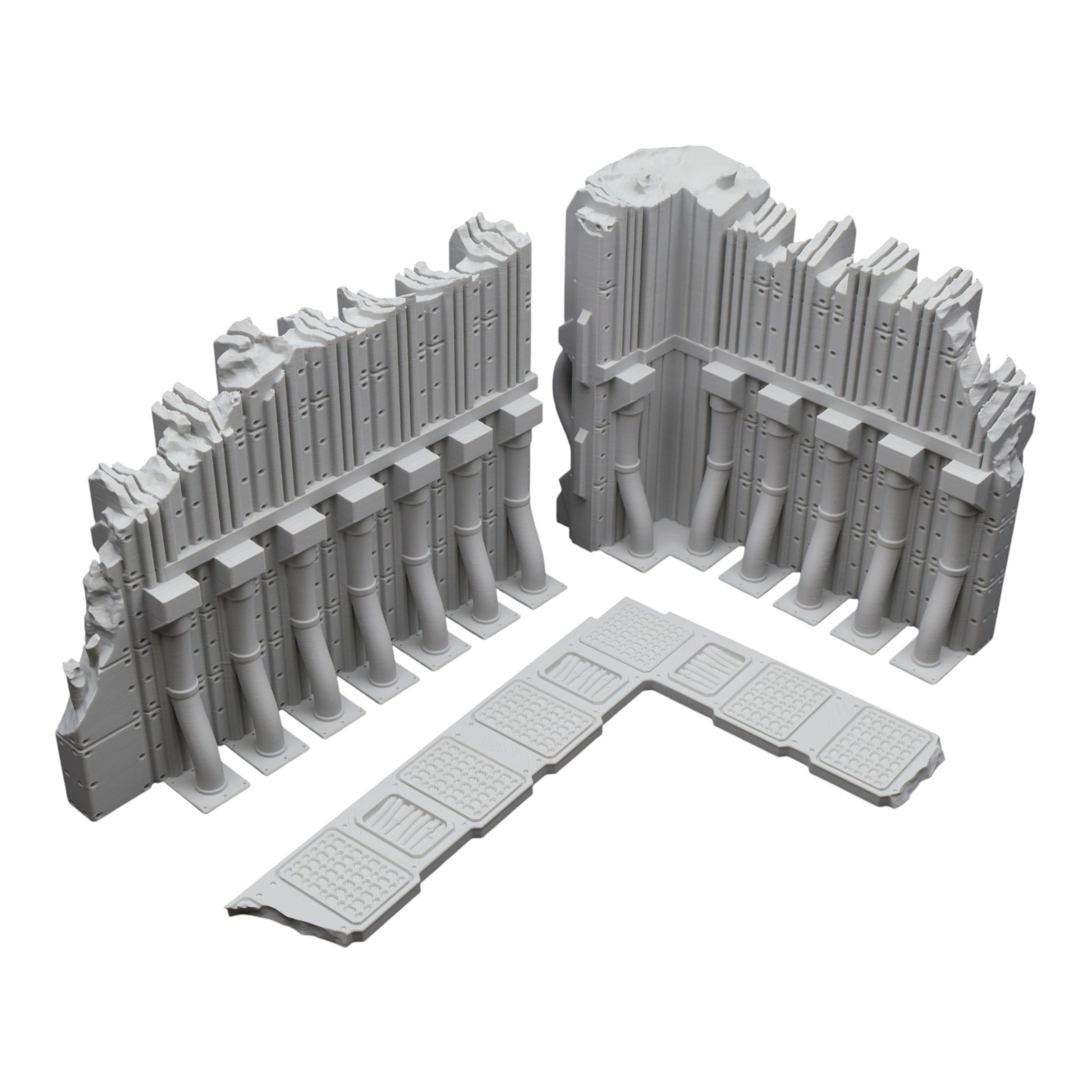 Wargaming 28mm scatter terrain scenery showing 3D-printed item that is compatible with games such as Warhammer 40K, Star Wars Legions, D+D, Dungeons and Dragons, Sci-Fi, Fantasy and other miniature tabletop games. Brand Jawar3d found at www.jawar3d.co.uk.