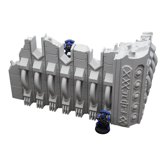 Wargaming 28mm scatter terrain scenery showing 3D-printed item that is compatible with games such as Warhammer 40K, Star Wars Legions, D+D, Dungeons and Dragons, Sci-Fi, Fantasy and other miniature tabletop games. Brand Jawar3d found at www.jawar3d.co.uk.