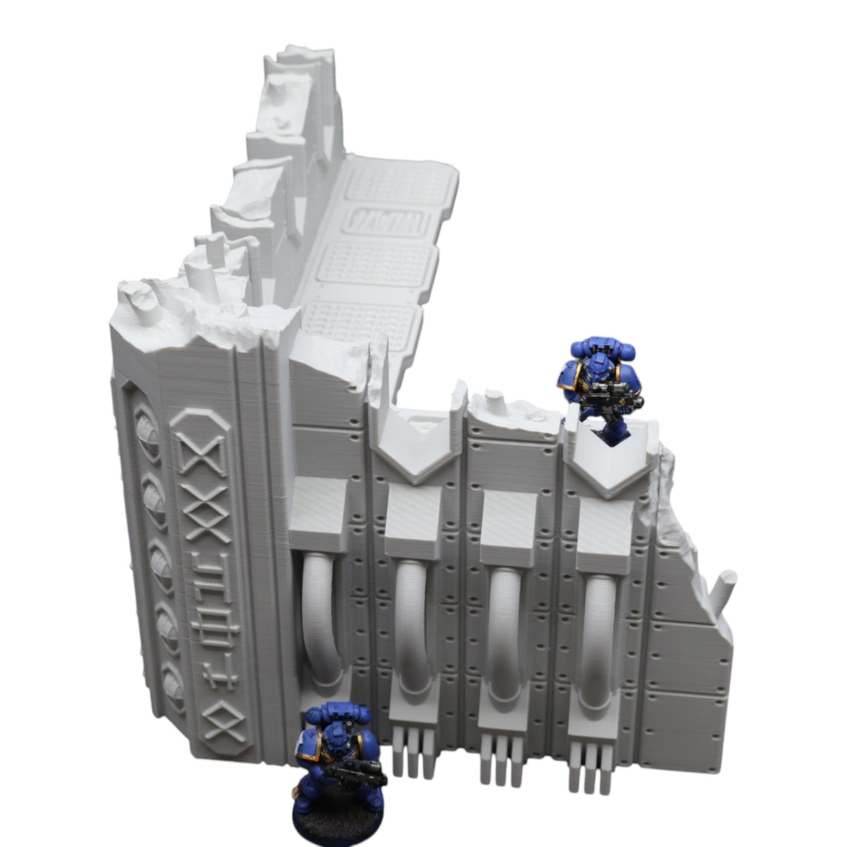 Wargaming 28mm scatter terrain scenery showing 3D-printed item that is compatible with games such as Warhammer 40K, Star Wars Legions, D+D, Dungeons and Dragons, Sci-Fi, Fantasy and other miniature tabletop games. Brand Jawar3d found at www.jawar3d.co.uk.