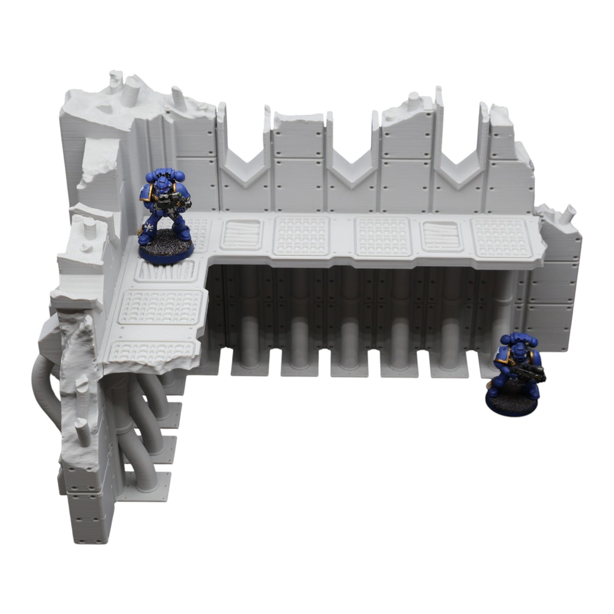 Wargaming 28mm scatter terrain scenery showing 3D-printed item that is compatible with games such as Warhammer 40K, Star Wars Legions, D+D, Dungeons and Dragons, Sci-Fi, Fantasy and other miniature tabletop games. Brand Jawar3d found at www.jawar3d.co.uk.