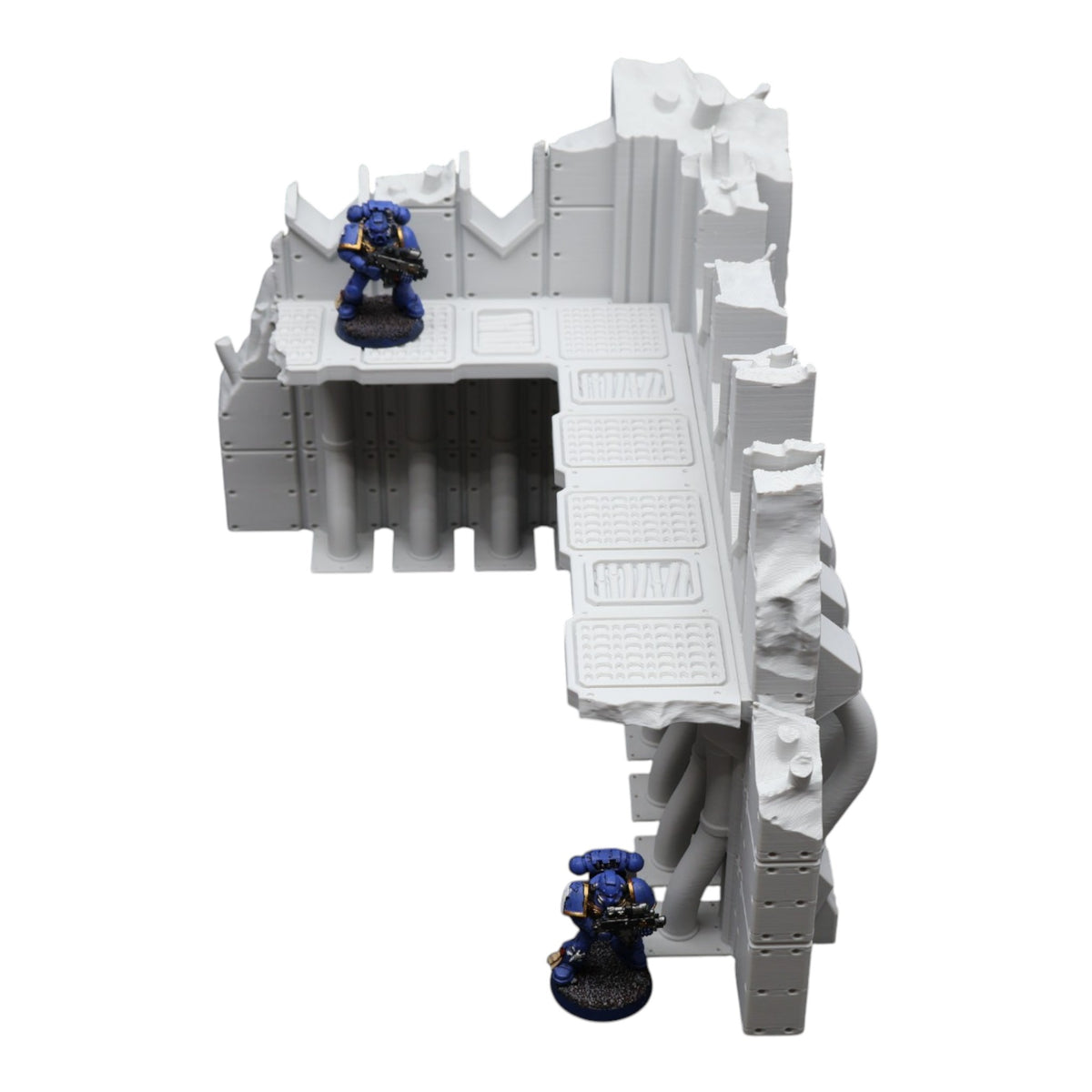 Wargaming 28mm scatter terrain scenery showing 3D-printed item that is compatible with games such as Warhammer 40K, Star Wars Legions, D+D, Dungeons and Dragons, Sci-Fi, Fantasy and other miniature tabletop games. Brand Jawar3d found at www.jawar3d.co.uk.