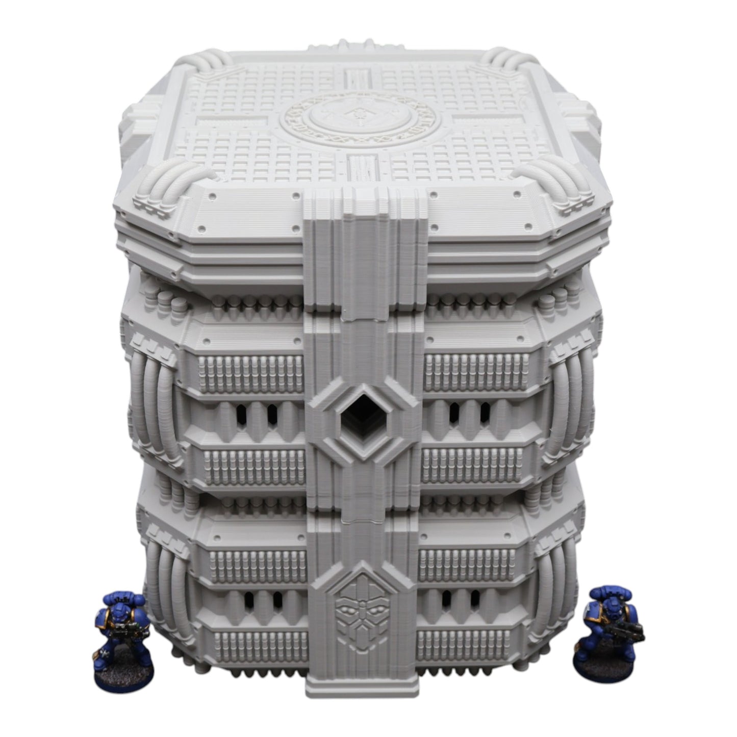 Wargaming 28mm scatter terrain scenery showing 3D-printed item that is compatible with games such as Warhammer 40K, Star Wars Legions, D+D, Dungeons and Dragons, Sci-Fi, Fantasy and other miniature tabletop games. Brand Jawar3d found at www.jawar3d.co.uk.