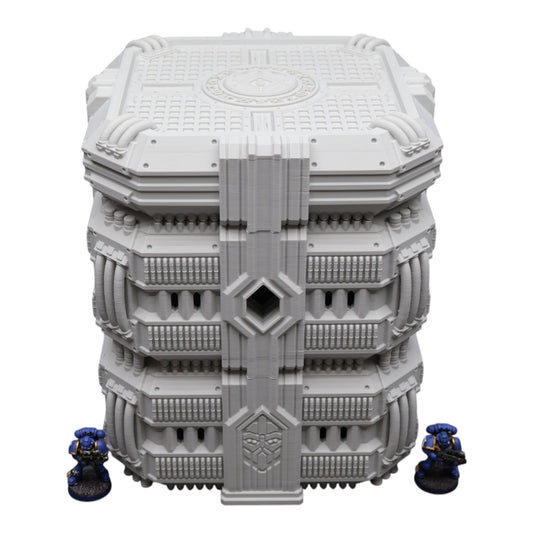 Wargaming 28mm scatter terrain scenery showing 3D-printed item that is compatible with games such as Warhammer 40K, Star Wars Legions, D+D, Dungeons and Dragons, Sci-Fi, Fantasy and other miniature tabletop games. Brand Jawar3d found at www.jawar3d.co.uk.
