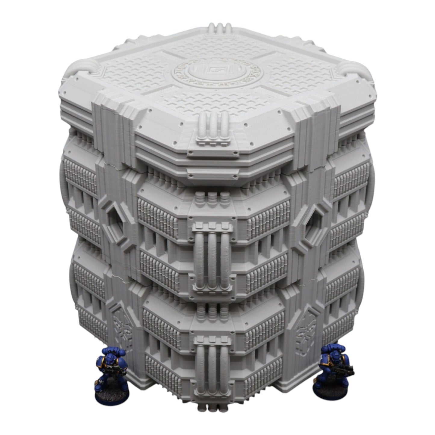 Wargaming 28mm scatter terrain scenery showing 3D-printed item that is compatible with games such as Warhammer 40K, Star Wars Legions, D+D, Dungeons and Dragons, Sci-Fi, Fantasy and other miniature tabletop games. Brand Jawar3d found at www.jawar3d.co.uk.