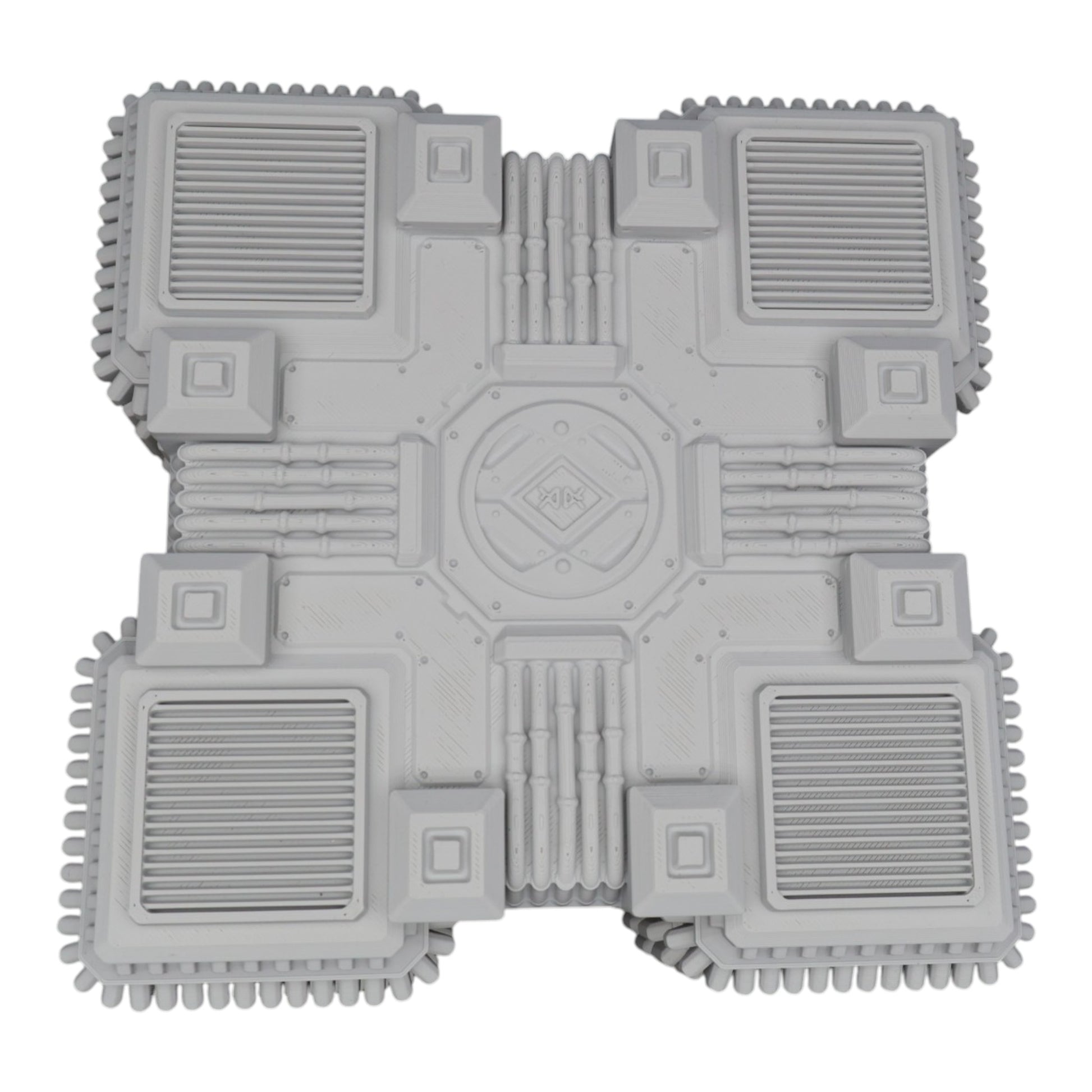 Wargaming 28mm scatter terrain scenery showing 3D-printed item that is compatible with games such as Warhammer 40K, Star Wars Legions, D+D, Dungeons and Dragons, Sci-Fi, Fantasy and other miniature tabletop games. Brand Jawar3d found at www.jawar3d.co.uk.