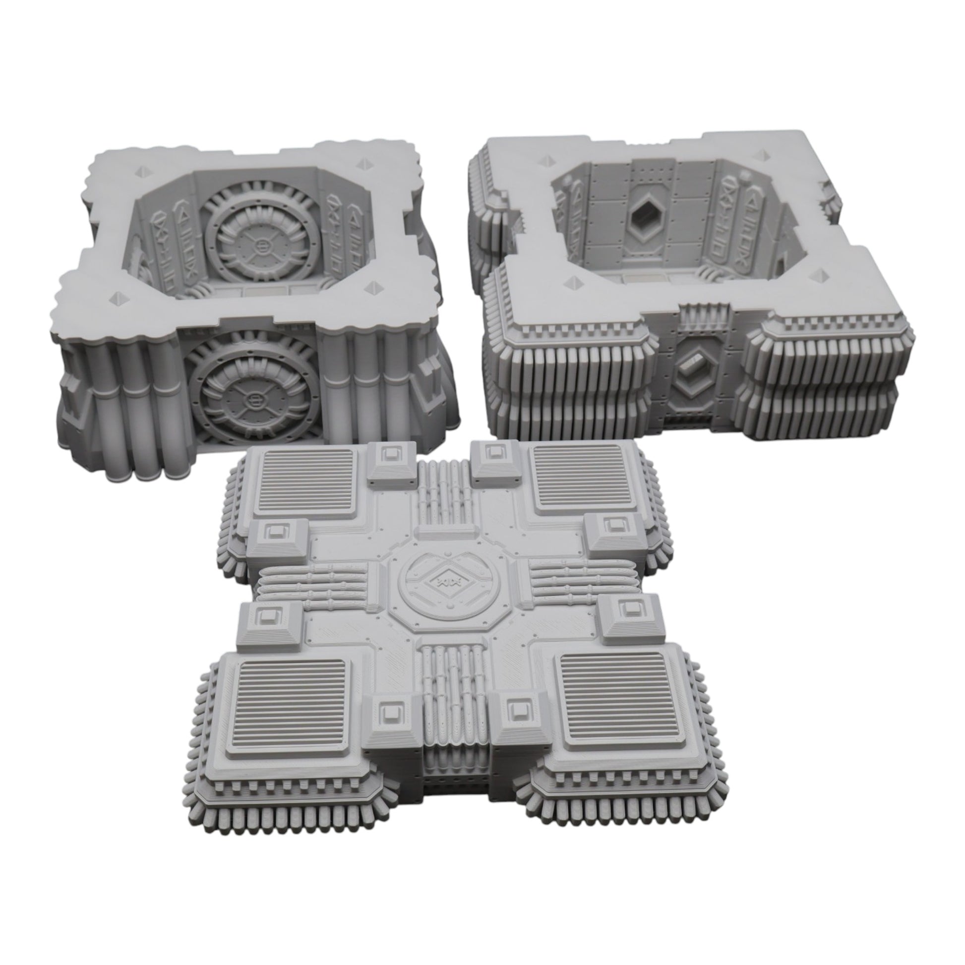 Wargaming 28mm scatter terrain scenery showing 3D-printed item that is compatible with games such as Warhammer 40K, Star Wars Legions, D+D, Dungeons and Dragons, Sci-Fi, Fantasy and other miniature tabletop games. Brand Jawar3d found at www.jawar3d.co.uk.