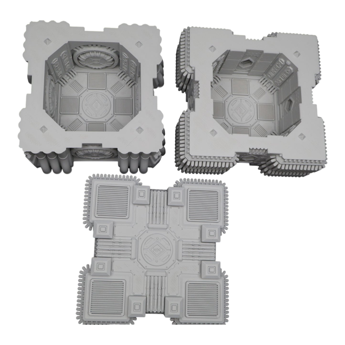 Wargaming 28mm scatter terrain scenery showing 3D-printed item that is compatible with games such as Warhammer 40K, Star Wars Legions, D+D, Dungeons and Dragons, Sci-Fi, Fantasy and other miniature tabletop games. Brand Jawar3d found at www.jawar3d.co.uk.