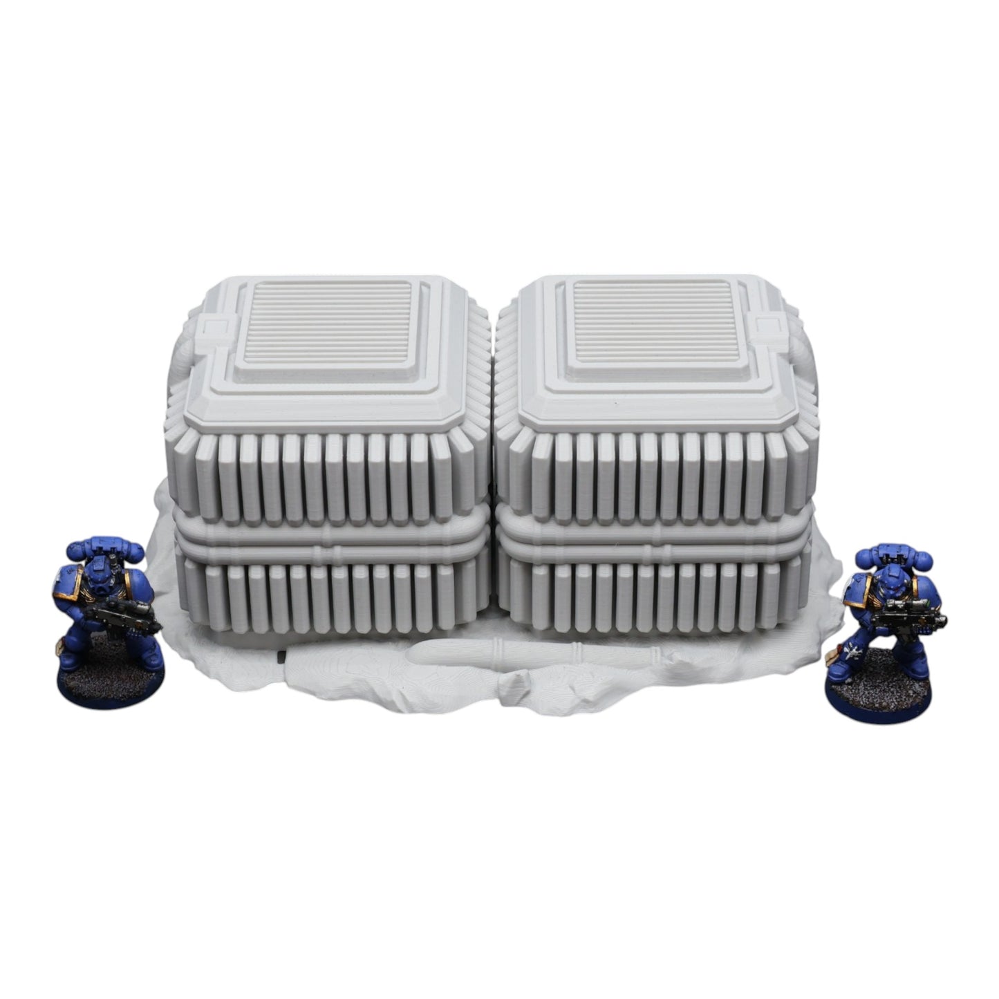 Wargaming 28mm scatter terrain scenery showing 3D-printed item that is compatible with games such as Warhammer 40K, Star Wars Legions, D+D, Dungeons and Dragons, Sci-Fi, Fantasy and other miniature tabletop games. Brand Jawar3d found at www.jawar3d.co.uk.
