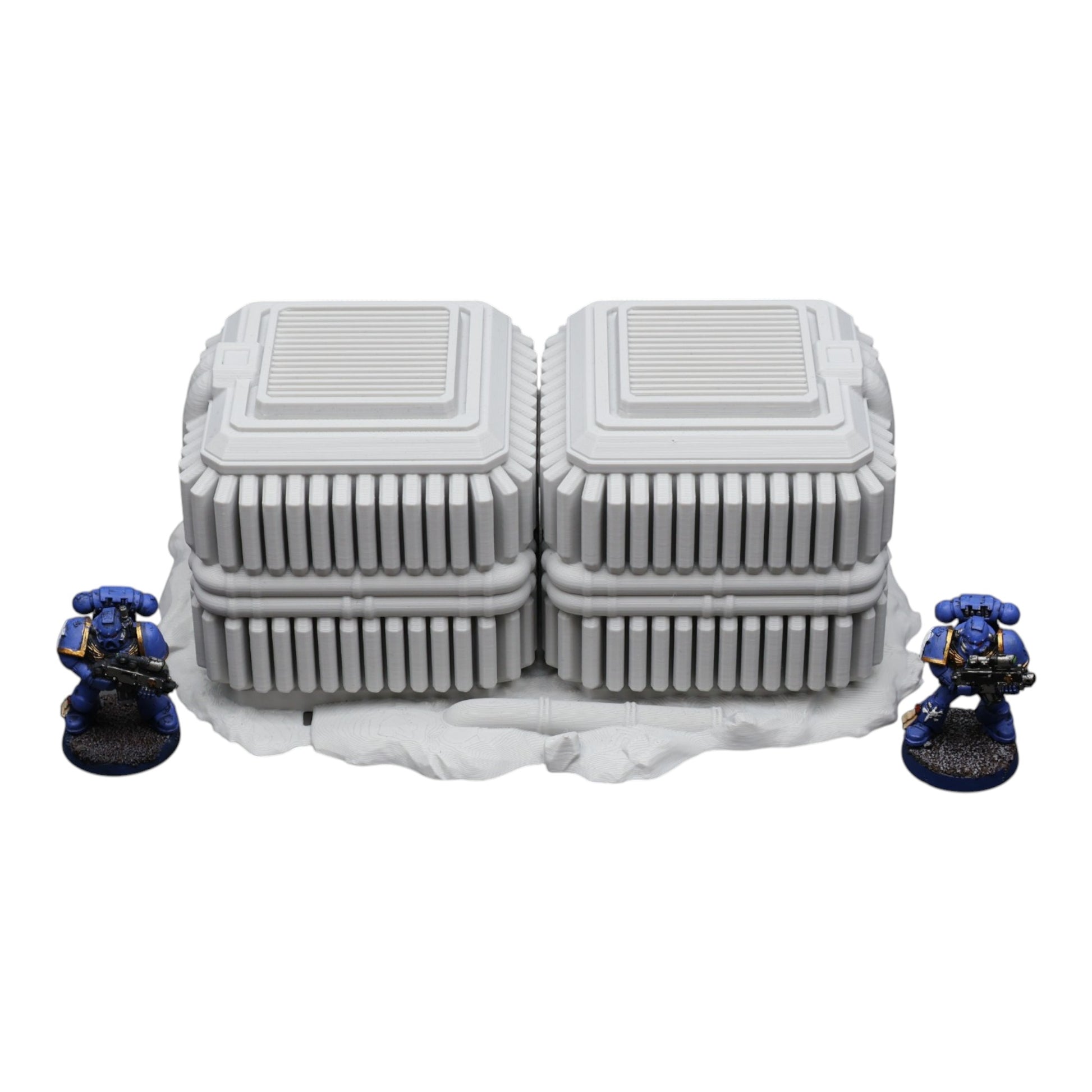 Wargaming 28mm scatter terrain scenery showing 3D-printed item that is compatible with games such as Warhammer 40K, Star Wars Legions, D+D, Dungeons and Dragons, Sci-Fi, Fantasy and other miniature tabletop games. Brand Jawar3d found at www.jawar3d.co.uk.