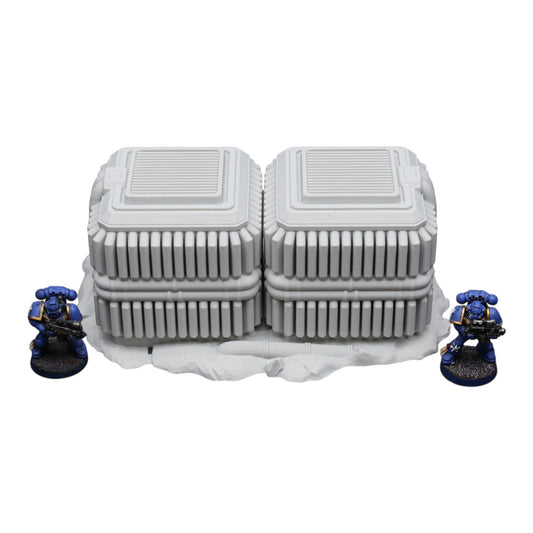 Wargaming 28mm scatter terrain scenery showing 3D-printed item that is compatible with games such as Warhammer 40K, Star Wars Legions, D+D, Dungeons and Dragons, Sci-Fi, Fantasy and other miniature tabletop games. Brand Jawar3d found at www.jawar3d.co.uk.