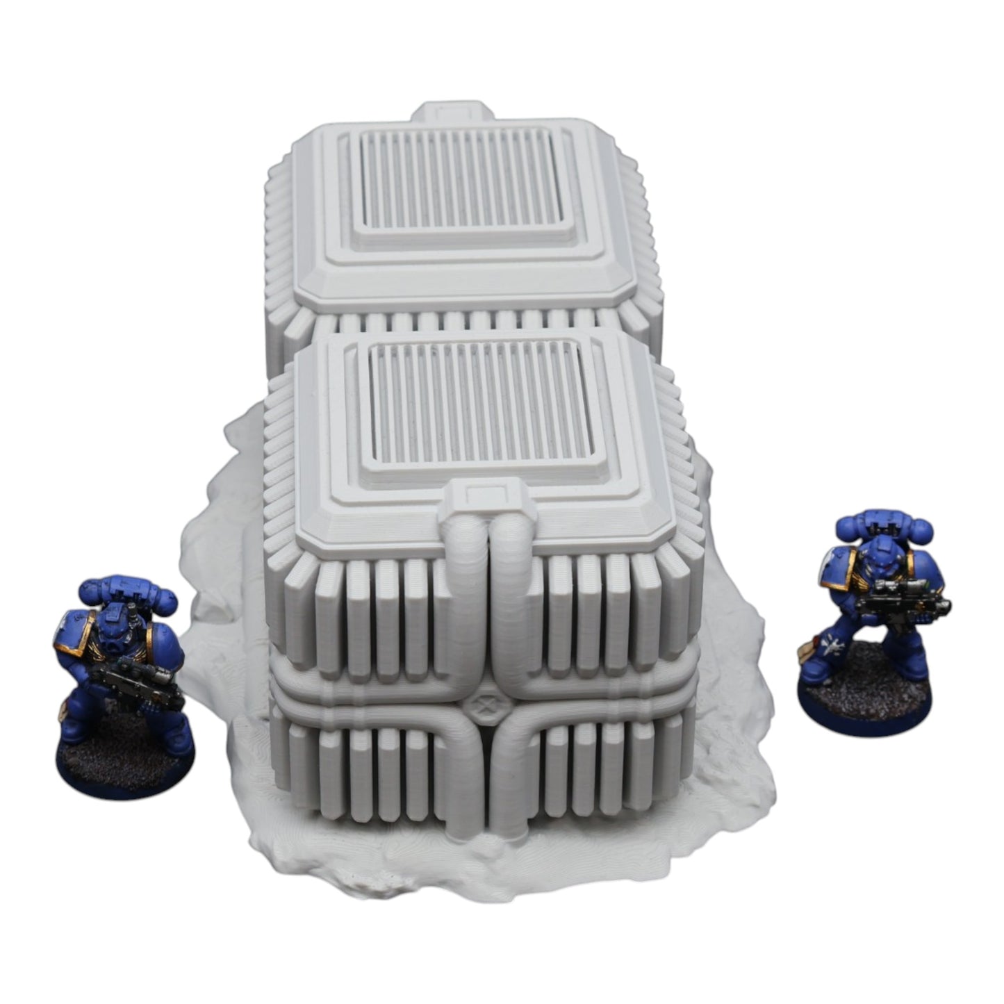 Wargaming 28mm scatter terrain scenery showing 3D-printed item that is compatible with games such as Warhammer 40K, Star Wars Legions, D+D, Dungeons and Dragons, Sci-Fi, Fantasy and other miniature tabletop games. Brand Jawar3d found at www.jawar3d.co.uk.