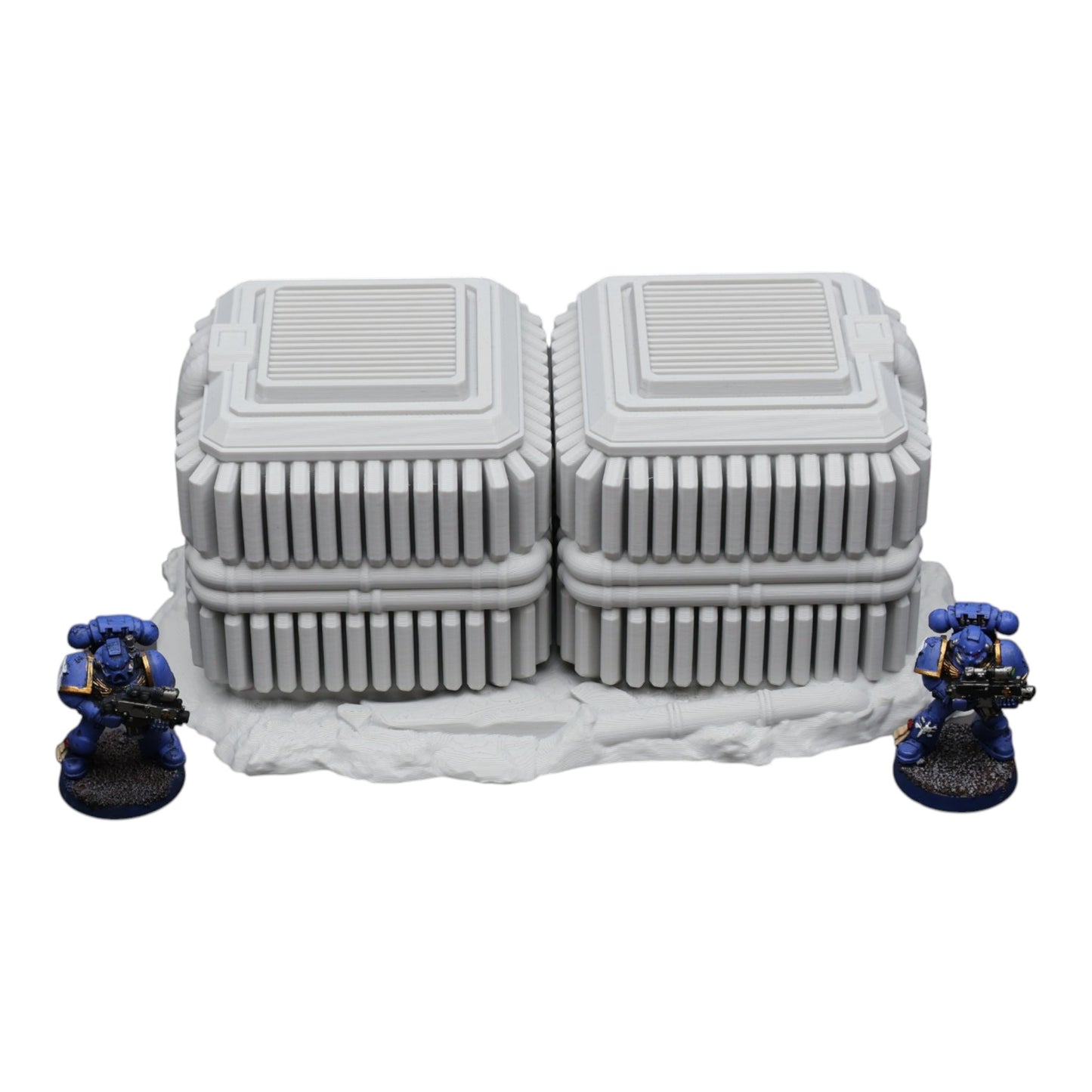 Wargaming 28mm scatter terrain scenery showing 3D-printed item that is compatible with games such as Warhammer 40K, Star Wars Legions, D+D, Dungeons and Dragons, Sci-Fi, Fantasy and other miniature tabletop games. Brand Jawar3d found at www.jawar3d.co.uk.