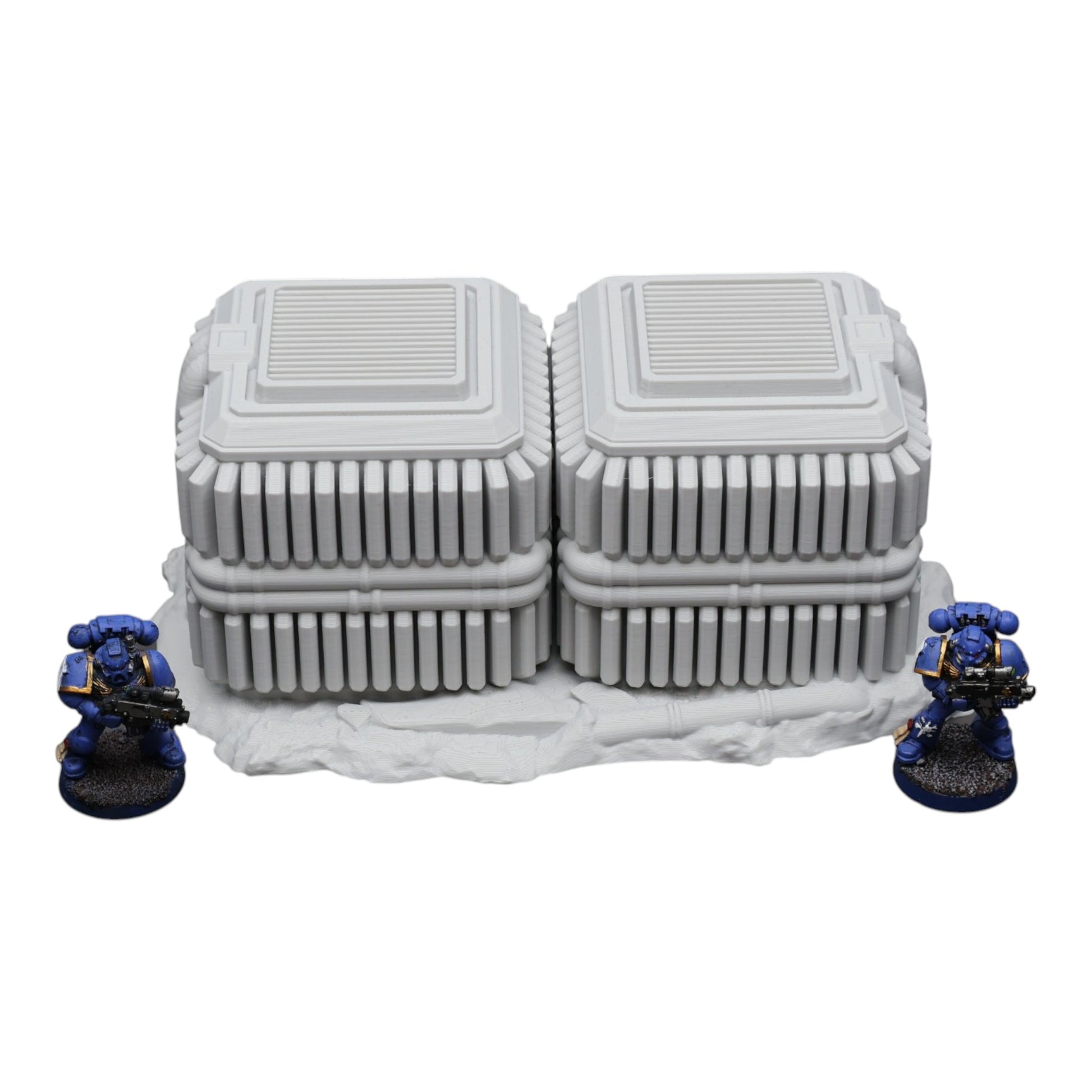 Wargaming 28mm scatter terrain scenery showing 3D-printed item that is compatible with games such as Warhammer 40K, Star Wars Legions, D+D, Dungeons and Dragons, Sci-Fi, Fantasy and other miniature tabletop games. Brand Jawar3d found at www.jawar3d.co.uk.