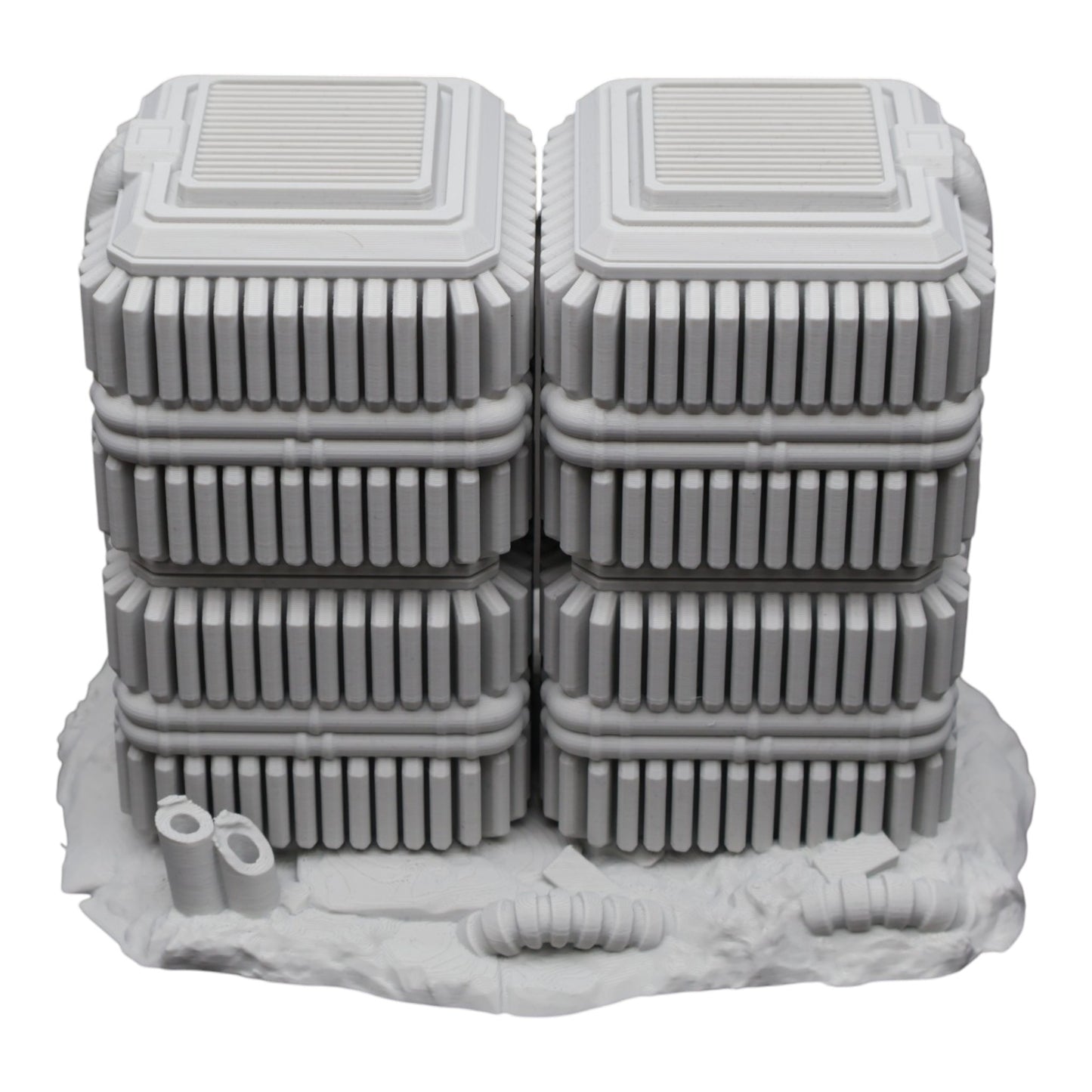 Wargaming 28mm scatter terrain scenery showing 3D-printed item that is compatible with games such as Warhammer 40K, Star Wars Legions, D+D, Dungeons and Dragons, Sci-Fi, Fantasy and other miniature tabletop games. Brand Jawar3d found at www.jawar3d.co.uk.