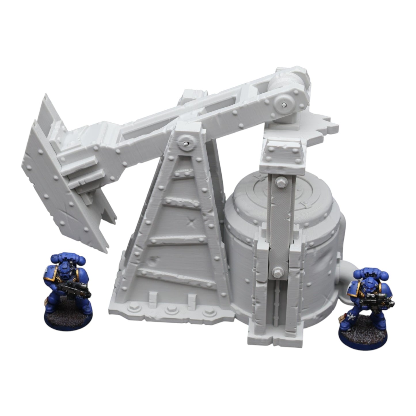 Wargaming 28mm scatter terrain scenery showing 3D-printed item that is compatible with games such as Warhammer 40K, Star Wars Legions, D+D, Dungeons and Dragons, Sci-Fi, Fantasy and other miniature tabletop games. Brand Jawar3d found at www.jawar3d.co.uk.