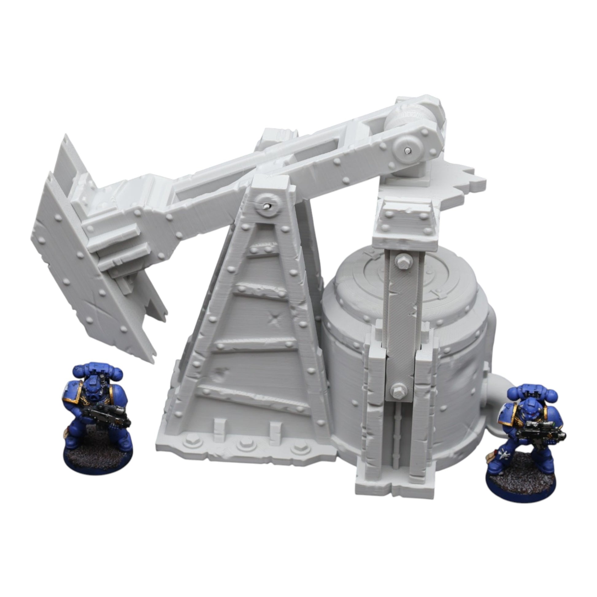Wargaming 28mm scatter terrain scenery showing 3D-printed item that is compatible with games such as Warhammer 40K, Star Wars Legions, D+D, Dungeons and Dragons, Sci-Fi, Fantasy and other miniature tabletop games. Brand Jawar3d found at www.jawar3d.co.uk.