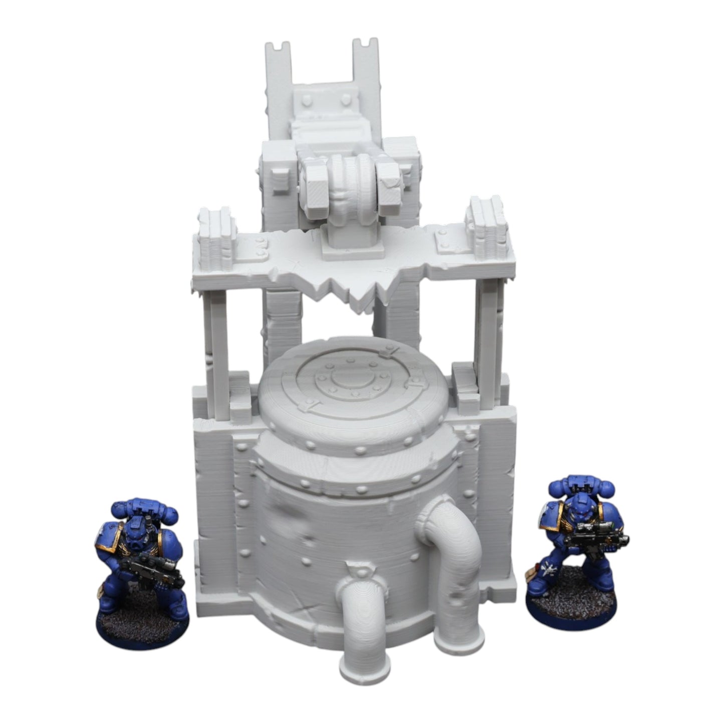 Wargaming 28mm scatter terrain scenery showing 3D-printed item that is compatible with games such as Warhammer 40K, Star Wars Legions, D+D, Dungeons and Dragons, Sci-Fi, Fantasy and other miniature tabletop games. Brand Jawar3d found at www.jawar3d.co.uk.