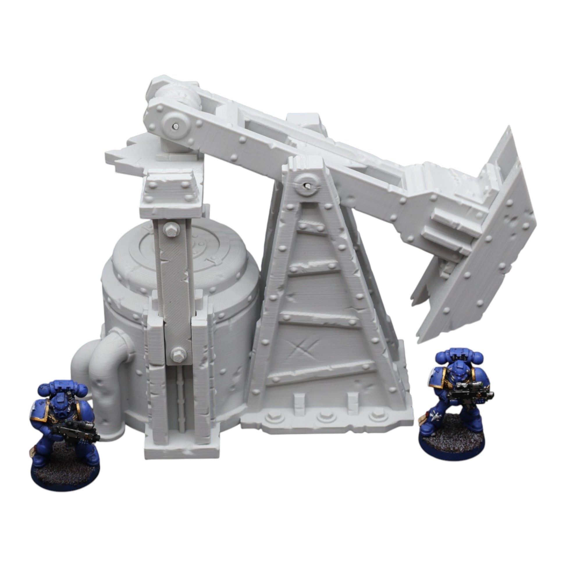 Wargaming 28mm scatter terrain scenery showing 3D-printed item that is compatible with games such as Warhammer 40K, Star Wars Legions, D+D, Dungeons and Dragons, Sci-Fi, Fantasy and other miniature tabletop games. Brand Jawar3d found at www.jawar3d.co.uk.
