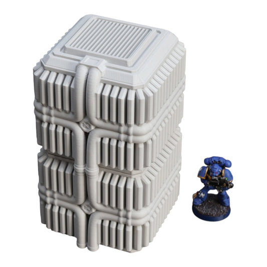 Wargaming 28mm scatter terrain scenery showing 3D-printed item that is compatible with games such as Warhammer 40K, Star Wars Legions, D+D, Dungeons and Dragons, Sci-Fi, Fantasy and other miniature tabletop games. Brand Jawar3d found at www.jawar3d.co.uk.