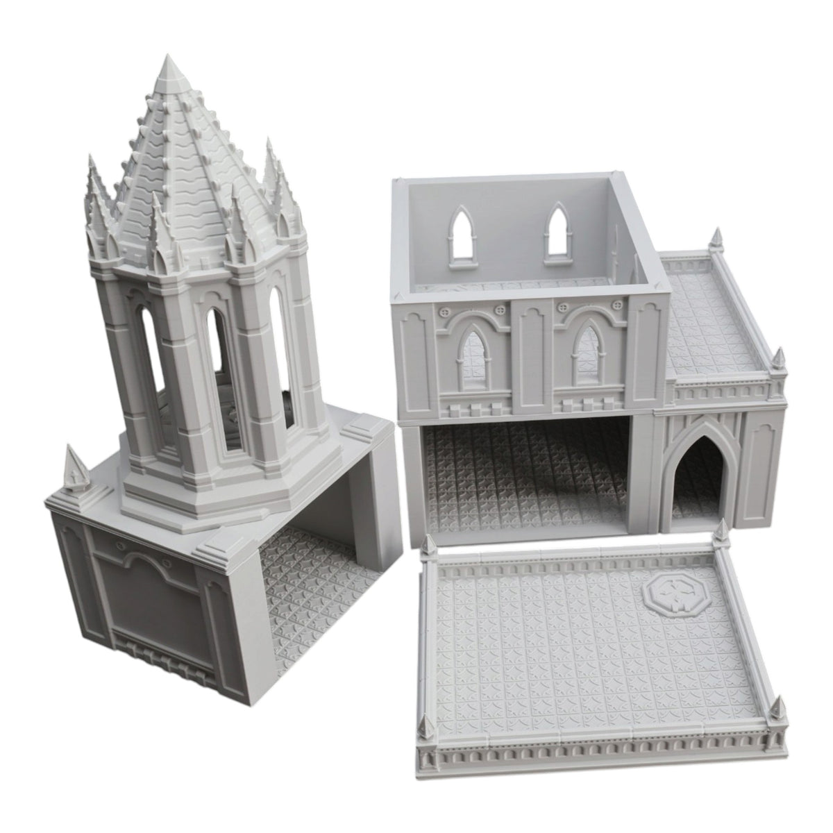Wargaming 28mm scatter terrain scenery showing 3D-printed item that is compatible with games such as Warhammer 40K, Star Wars Legions, D+D, Dungeons and Dragons, Sci-Fi, Fantasy and other miniature tabletop games. Brand Jawar3d found at www.jawar3d.co.uk.
