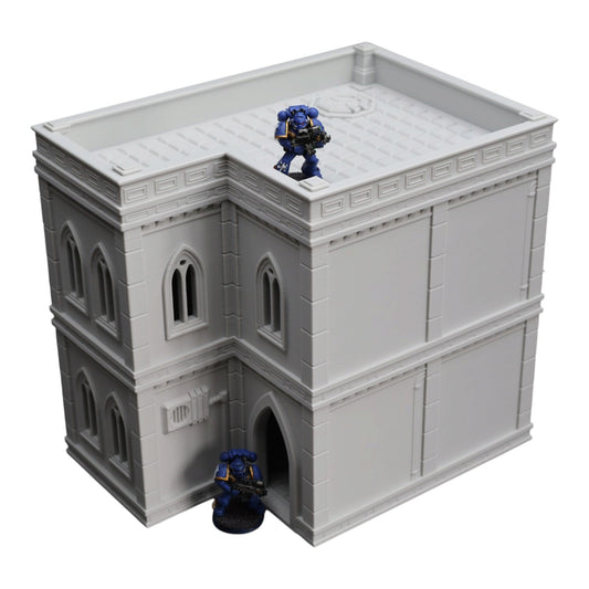Wargaming 28mm scatter terrain scenery showing 3D-printed item that is compatible with games such as Warhammer 40K, Star Wars Legions, D+D, Dungeons and Dragons, Sci-Fi, Fantasy and other miniature tabletop games. Brand Jawar3d found at www.jawar3d.co.uk.