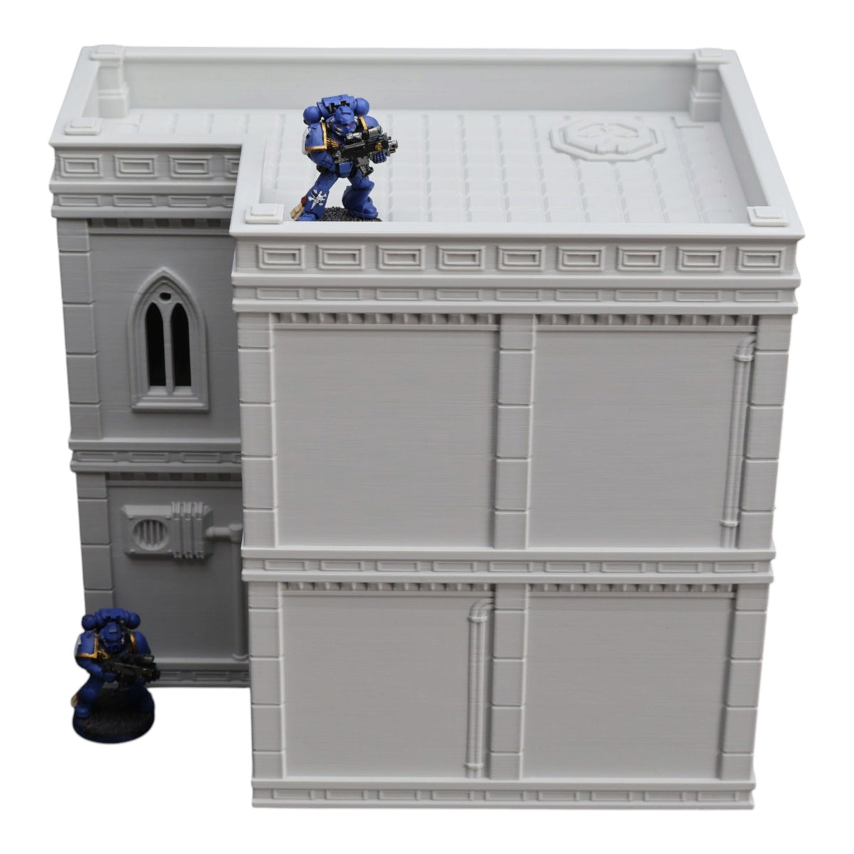 Wargaming 28mm scatter terrain scenery showing 3D-printed item that is compatible with games such as Warhammer 40K, Star Wars Legions, D+D, Dungeons and Dragons, Sci-Fi, Fantasy and other miniature tabletop games. Brand Jawar3d found at www.jawar3d.co.uk.