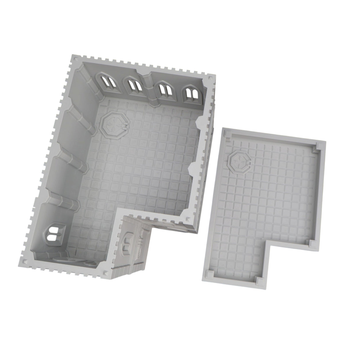 Wargaming 28mm scatter terrain scenery showing 3D-printed item that is compatible with games such as Warhammer 40K, Star Wars Legions, D+D, Dungeons and Dragons, Sci-Fi, Fantasy and other miniature tabletop games. Brand Jawar3d found at www.jawar3d.co.uk.