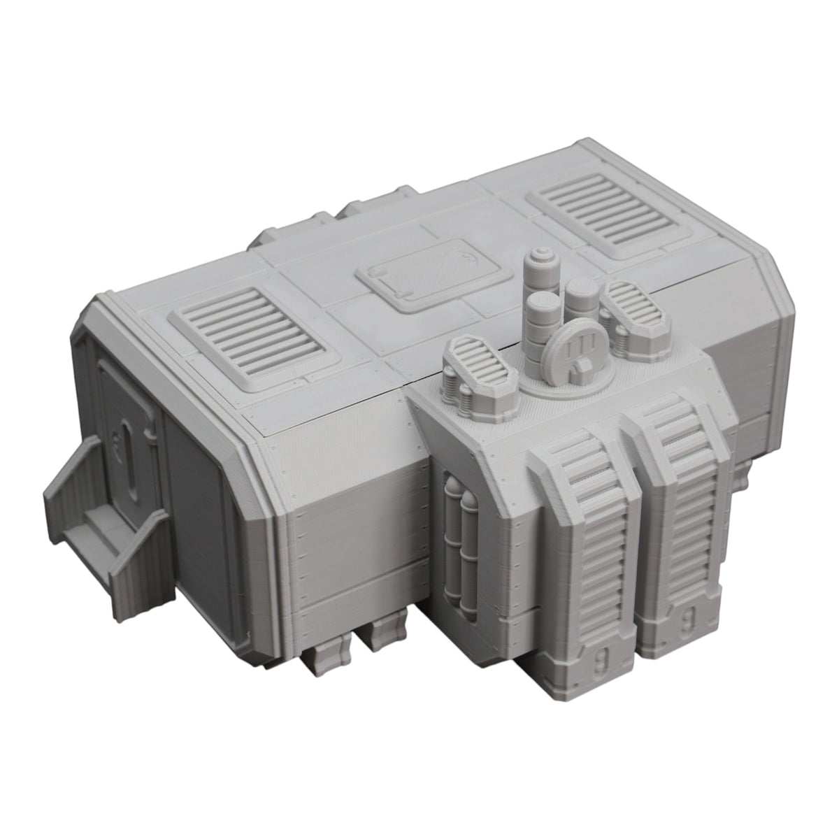 Wargaming 28mm scatter terrain scenery showing 3D-printed item that is compatible with games such as Warhammer 40K, Star Wars Legions, D+D, Dungeons and Dragons, Sci-Fi, Fantasy and other miniature tabletop games. Brand Jawar3d found at www.jawar3d.co.uk.