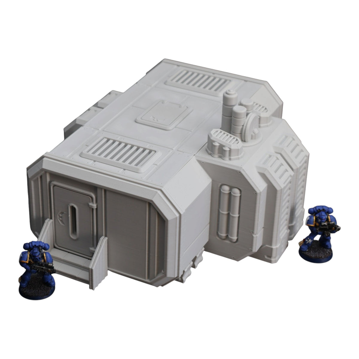 Wargaming 28mm scatter terrain scenery showing 3D-printed item that is compatible with games such as Warhammer 40K, Star Wars Legions, D+D, Dungeons and Dragons, Sci-Fi, Fantasy and other miniature tabletop games. Brand Jawar3d found at www.jawar3d.co.uk.