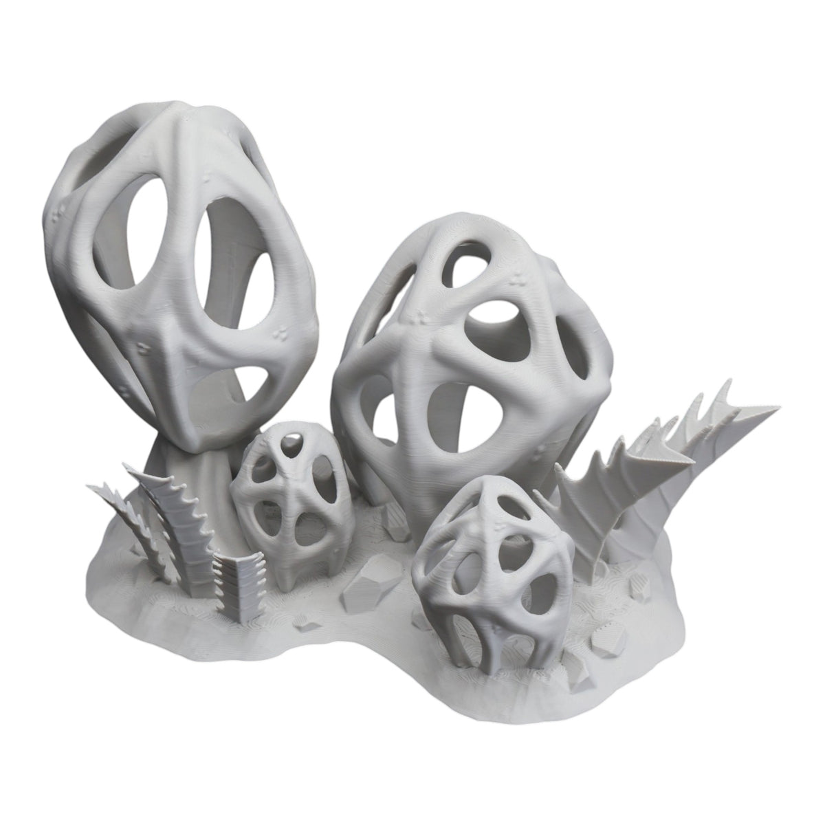 Wargaming 28mm scatter terrain scenery showing 3D-printed item that is compatible with games such as Warhammer 40K, Star Wars Legions, D+D, Dungeons and Dragons, Sci-Fi, Fantasy and other miniature tabletop games. Brand Jawar3d found at www.jawar3d.co.uk.