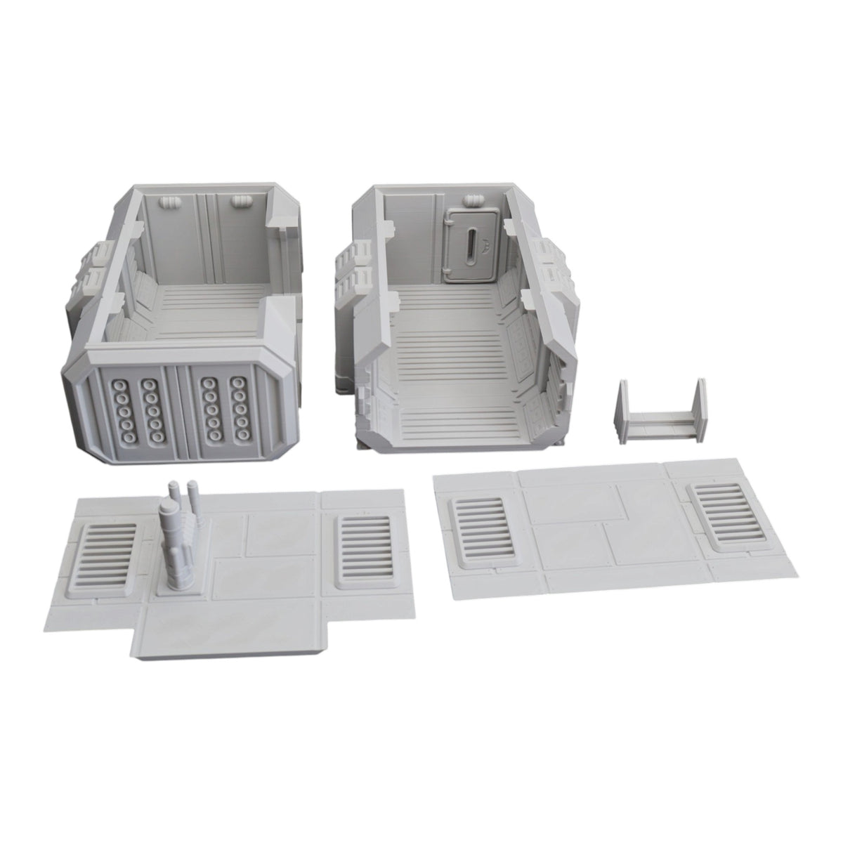 Wargaming 28mm scatter terrain scenery showing 3D-printed item that is compatible with games such as Warhammer 40K, Star Wars Legions, D+D, Dungeons and Dragons, Sci-Fi, Fantasy and other miniature tabletop games. Brand Jawar3d found at www.jawar3d.co.uk.