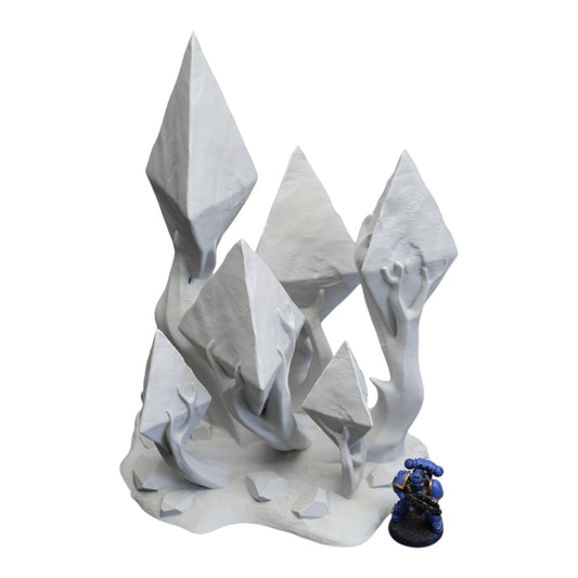 Wargaming 28mm scatter terrain scenery showing 3D-printed item that is compatible with games such as Warhammer 40K, Star Wars Legions, D+D, Dungeons and Dragons, Sci-Fi, Fantasy and other miniature tabletop games. Brand Jawar3d found at www.jawar3d.co.uk.