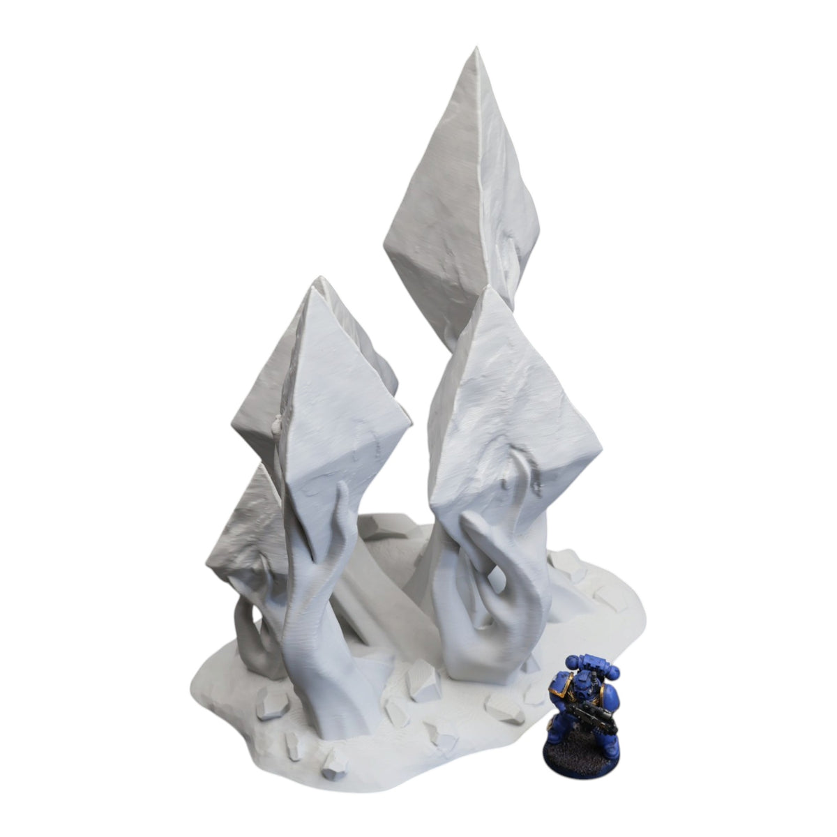 Wargaming 28mm scatter terrain scenery showing 3D-printed item that is compatible with games such as Warhammer 40K, Star Wars Legions, D+D, Dungeons and Dragons, Sci-Fi, Fantasy and other miniature tabletop games. Brand Jawar3d found at www.jawar3d.co.uk.
